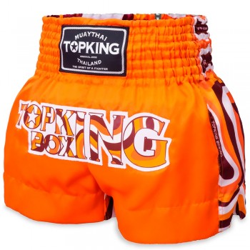 Top King TKTBS-252 Шорты Тайский Бокс Оранжевые